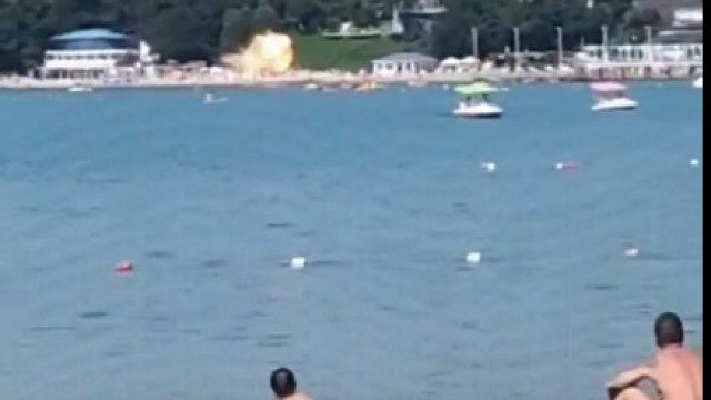 Ukraine drone attack on Russian beach kills seven including three children