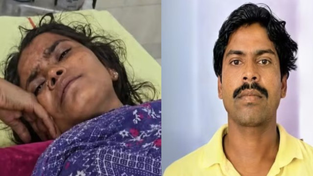 Vimala Devi kills husband slits stomach and jumps from terrace after being caught by landlord