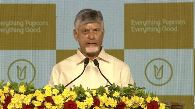 Chandrababu Naidu says farmers must become entrepreneurs and calls Gourmet Popcorn a revolution