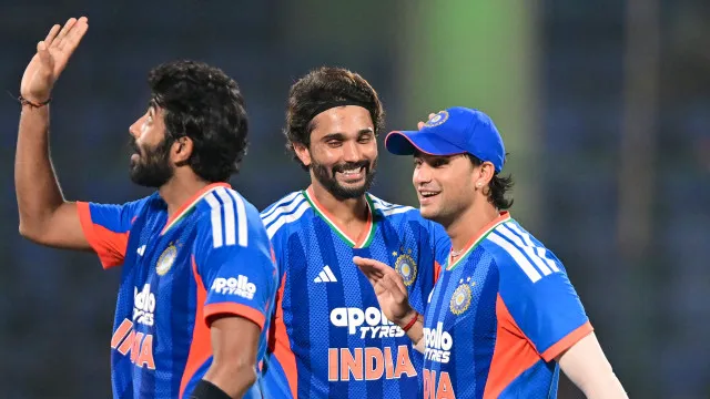 ఆఫ్ఘన్ మిడిలార్డర్‌ను దెబ్బతీసిన నితీశ్ కుమార్ రెడ్డి.. టీమిండియా ముందు ఈజీ టార్గెట్
