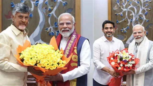 ప్రధాని మోదీకి చంద్రబాబు, లోకేశ్ జన్మదిన శుభాకాంక్షలు