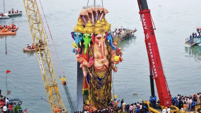 గంగమ్మ ఒడికి ఖైరతాబాద్ మహాగణపతి... ప్రశాంతంగా ముగిసిన నిమజ్జనం