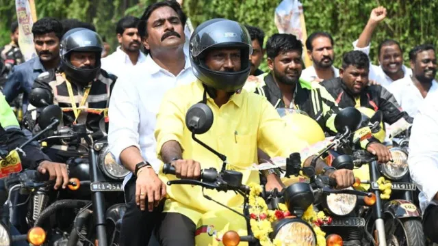 తిరుపతి నుంచి వారణాసికి 25 బైక్లు.. టీడీపీ నేతల సేవా సంకల్ప యాత్ర! – politics తిరుపతి నుంచి వారణాసికి 25 బైక్లు.. టీడీపీ నేతల సేవా సంకల్ప యాత్ర! – politics