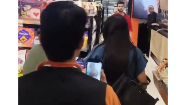 Woman caught shoplifting at expensive mall loses reputation in public