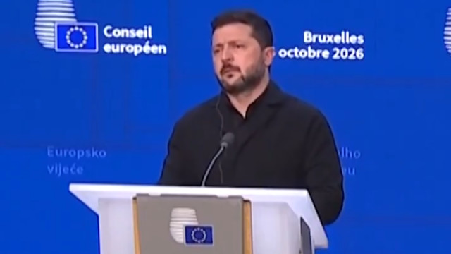 Volodymyr Zelenskyy press conference disrupted as anonymous person releases gases causing stench