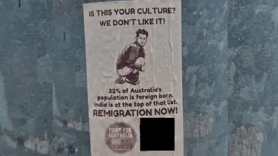 Racism against Indians in Australia stir over controversial stickers