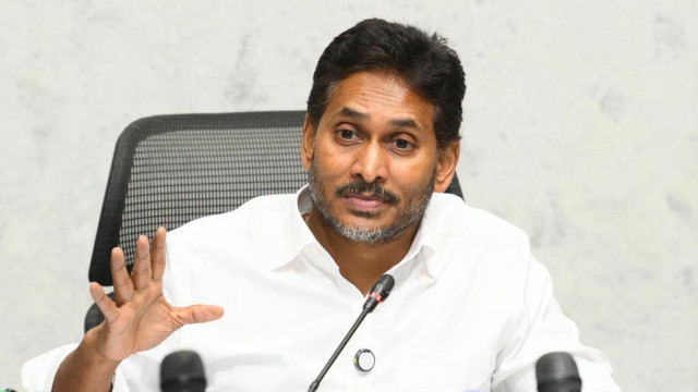 YS Jagan Mohan Reddy meets Governor to save democracy in Andhra Pradesh