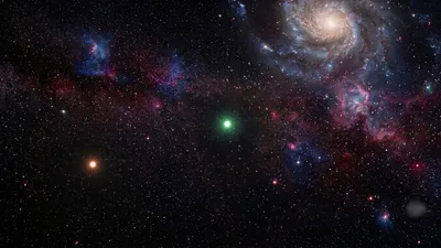 The star that appears green to the human eye how is it possible