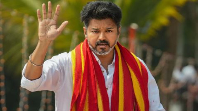 Vijay party receives 13 point 3 crore donations 99 percent from two ministers