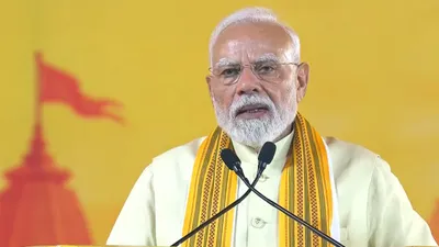 Narendra Modi says Rama ideals are our inspiration and enemies will not be spared