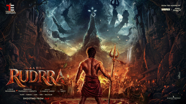 Aadi Saikumar Pan India Thriller Aadi Rudra Interest Rising