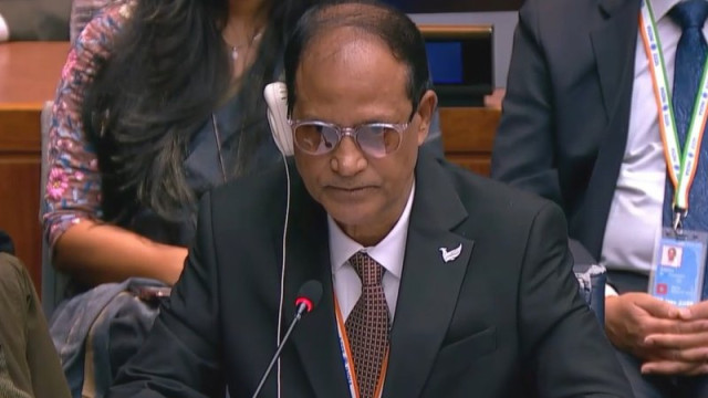 Alok Kumar Suman warns UN against technology transfer to terror nations