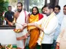 Revanth Reddy performs Ayudha Puja in Hyderabad