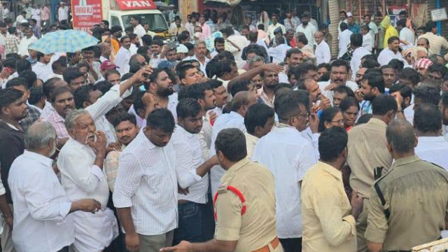 Andhra Pradesh Parishad Elections Violence During Nominations and Gunfire in Air