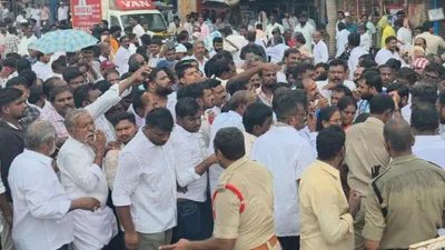 Andhra Pradesh Parishad Elections Violence During Nominations and Gunfire in Air
