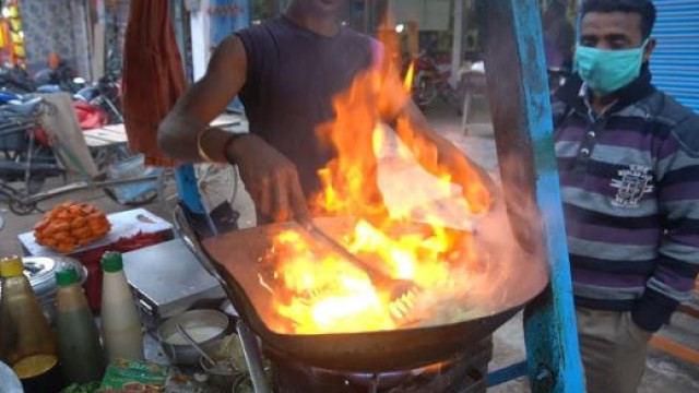 Chinese Cooking Why flames rise in a wok and the interesting science behind it