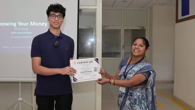 Rehan Choudhary 17 year old student teaches financial literacy to Indian women