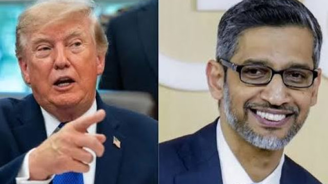 Donald Trump wanted to rename Atlantic Ocean backed out after Sundar Pichai advice