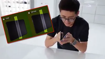 Apple foldable phone durability revealed by Youtuber experiment