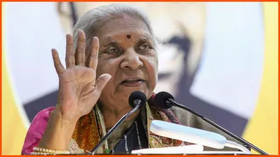 Anandiben Patel advises youth not to abandon girlfriends after pregnancy