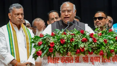 Mallikarjun Kharge controversial remarks on PM Modi father sparks BJP backlash