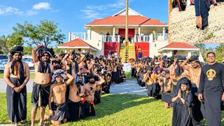 Ayyappa chants in America Strict penance even in minus degree cold