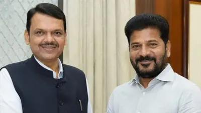 Revanth Reddy meets Fadnavis in Mumbai for key talks on Tummidihetti