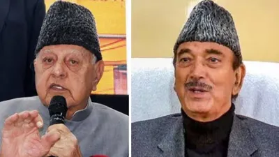Ghulam Nabi Azad slams Farooq Abdullah says Pakistan is enemy of Kashmir