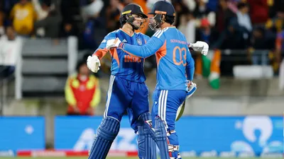 Abhishek tsunami in Wellington India clinches series with record breaking performance