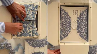 Anirudh-Kavya reception card Have you seen the royal design going viral