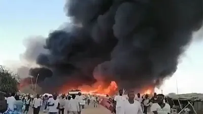 Sudan drone attack on market kills over 100 people