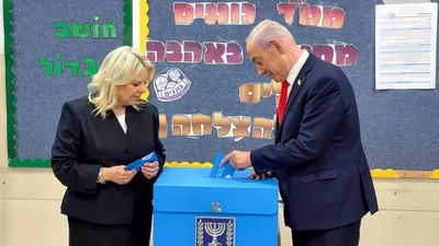 Benjamin Netanyahu faces shock as Israel exit polls predict hung parliament with opposition lead
