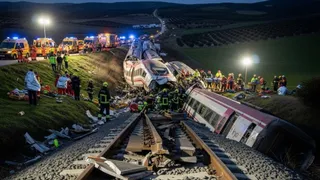 Spain train accident 46 dead as two high speed trains collide