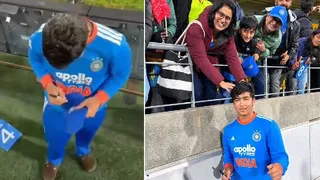 Vaibhav Suryavanshi fan video wins hearts with warm water advice