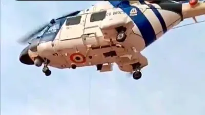 Indian Coast Guard rescues 20 seamen from stranded ship off Andhra coast