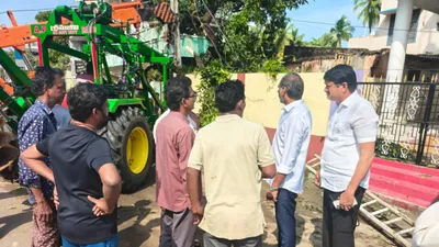 Gottipati Ravi Kumar says thousands of electric poles collapsed in Konaseema due to cyclone