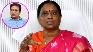 Konda Surekha apologizes to KTR for past remarks and withdraws comments