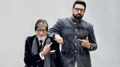 Amitabh Bachchan funny comments on bond with son in KBC