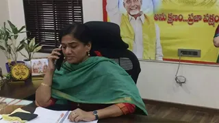 Gouthu Sireesha slams Jagan for obstructing local elections while staying in Bengaluru palace