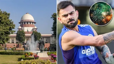 Supreme Court suggests involving Virat Kohli for anti firecracker campaign