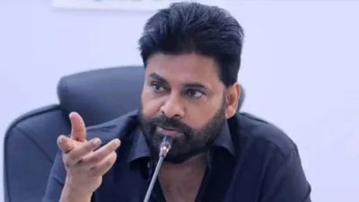 Pawan Kalyan reviews Cyclone Arnab damage and orders speed up of Uppada sea wall works