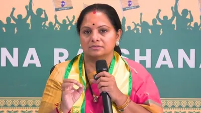 Kavitha Panchajanya Sankalpa Sabha today in Indervelli massive arrangements