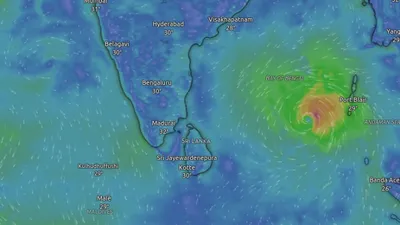Andhra Pradesh faces heavy rains as another cyclone forms in Bay of Bengal