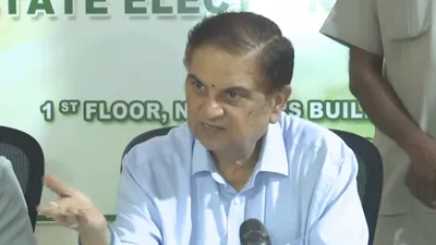 Andhra Pradesh Municipal Elections Polling Tomorrow Everything Ready Every Polling Station Under Camera Surveillance