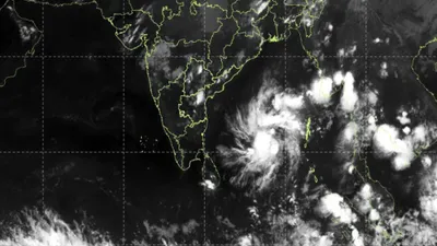 New Depression in Bay of Bengal ISRO Satellite Captures Visuals