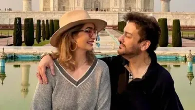Adnan Sami visits Taj Mahal with family calls it symbol of love