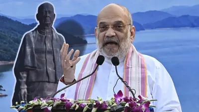 Amit Shah alleges Congress tried to erase Sardar Patel from history