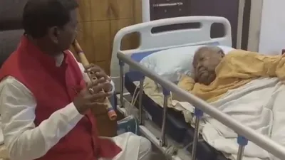 Arjun Munda plays flute for his mother in hospital winning hearts
