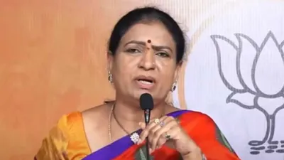 DK Aruna critical comments in Kodangal slams irrigation projects delay