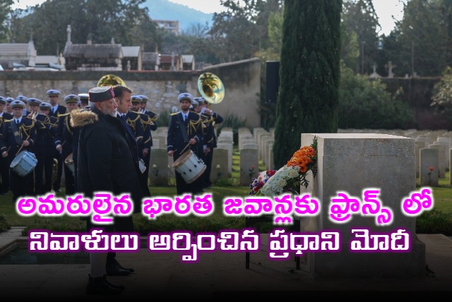 Modi pays tributes to Indian Martyrs in First World War